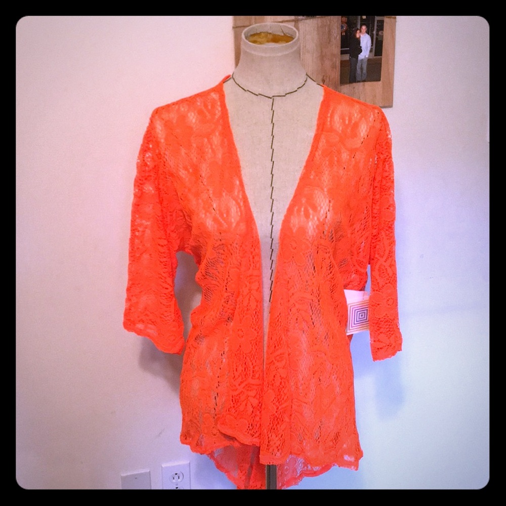 Lacy kimono